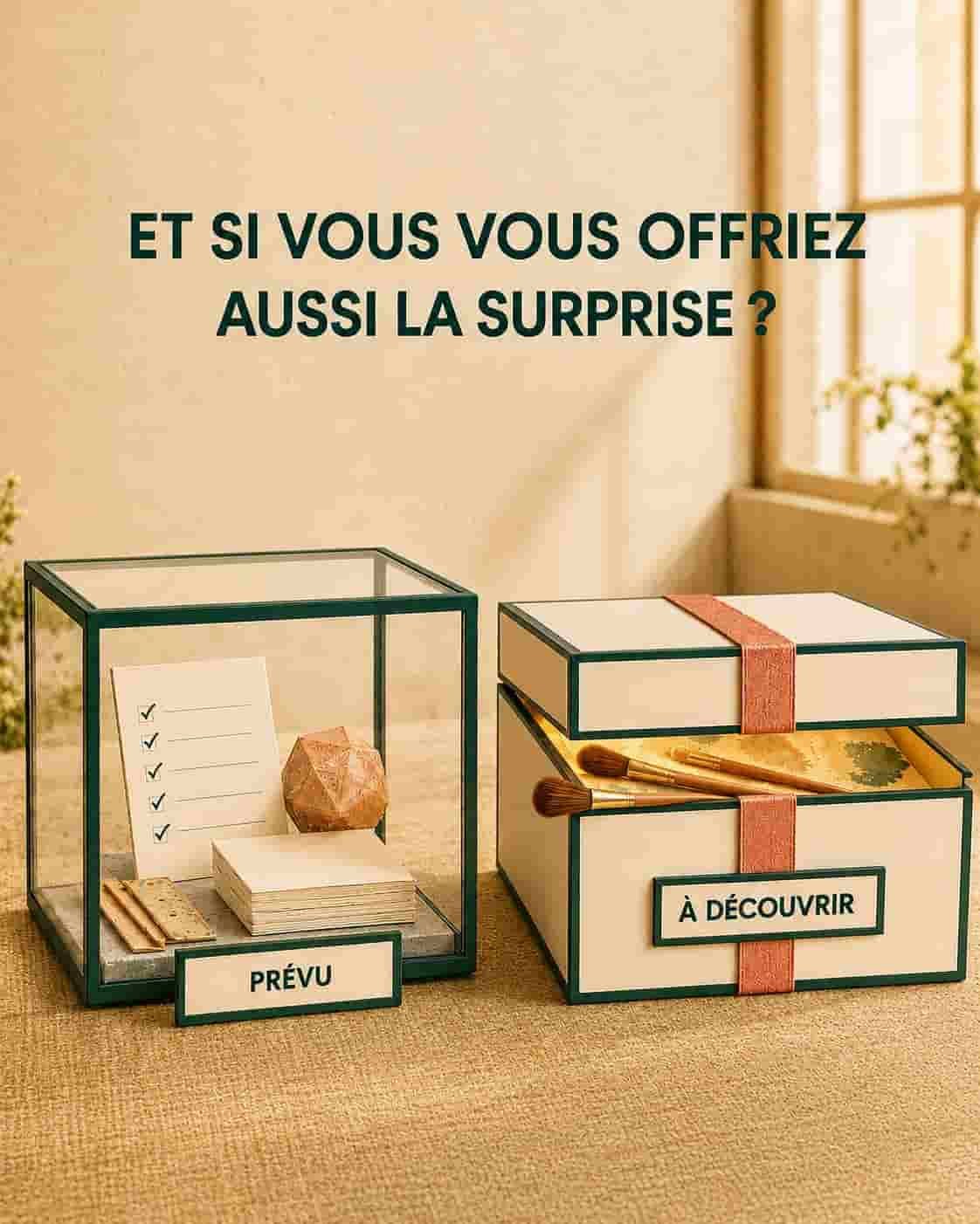 Matériel de création artistique posé, invitation à créer pour le plaisir